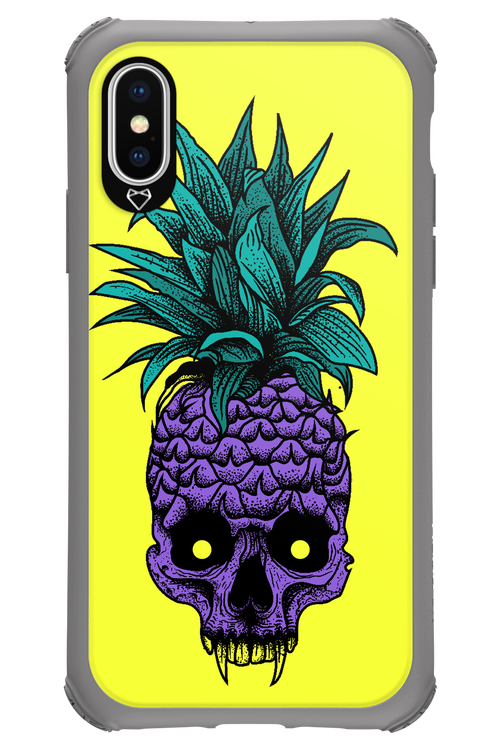 Pineapple Skull - Apple iPhone XS