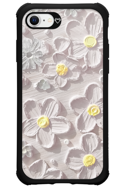 White Flowers 2.0 - Apple iPhone 8