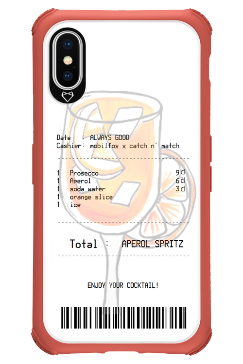 aperol spritz cocktail - Apple iPhone X