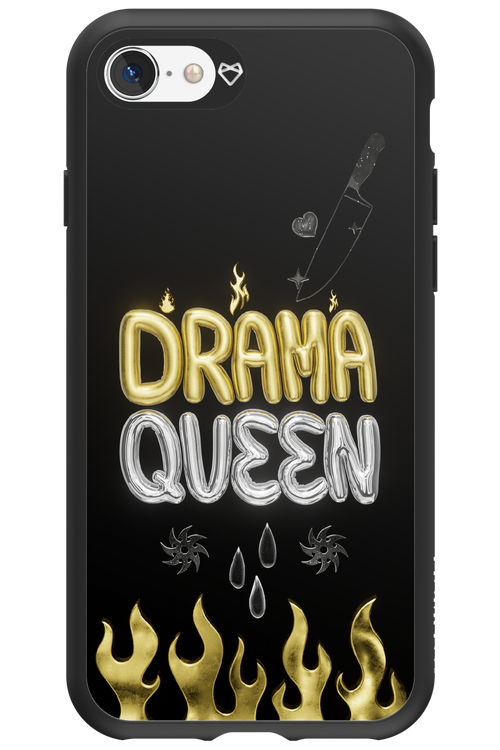 Drama Queen Black - Apple iPhone SE 2020