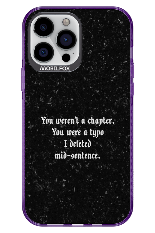 A Typo 2.0 - Apple iPhone 13 Pro Max