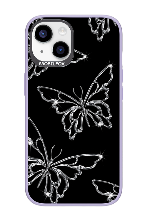 Silver Butterfly 2.0 - Apple iPhone 14
