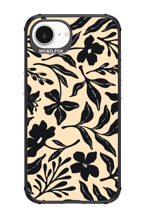 Black Flowers 2.0 - Apple iPhone 16e