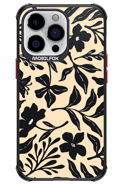 Black Flowers 2.0 - Apple iPhone 13 Pro