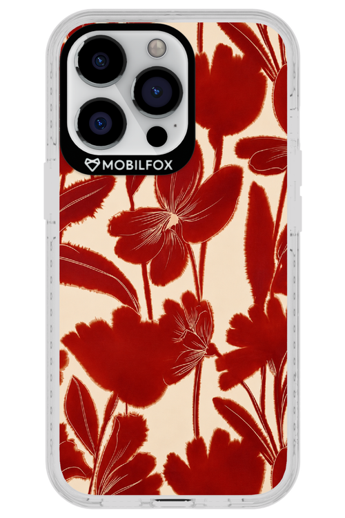 Burgundy Flowers 2.0 - Apple iPhone 13 Pro