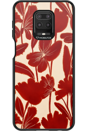 Burgundy Flowers 2.0 - Xiaomi Redmi Note 9 Pro