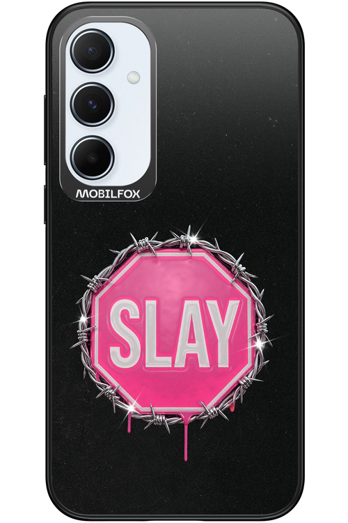 Slay Warning 2.0 - Samsung Galaxy A55