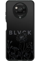 Black Flowers - Xiaomi Poco X3 NFC