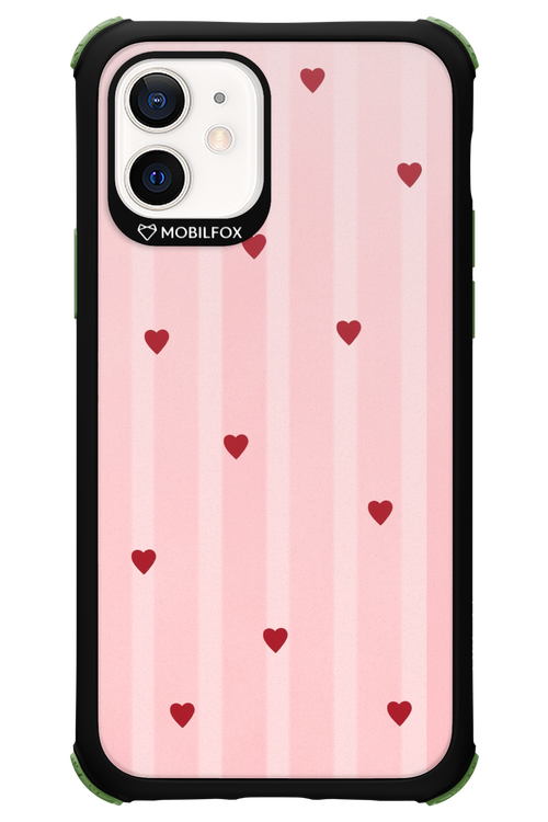 Red Little Hearts 2.0 - Apple iPhone 12