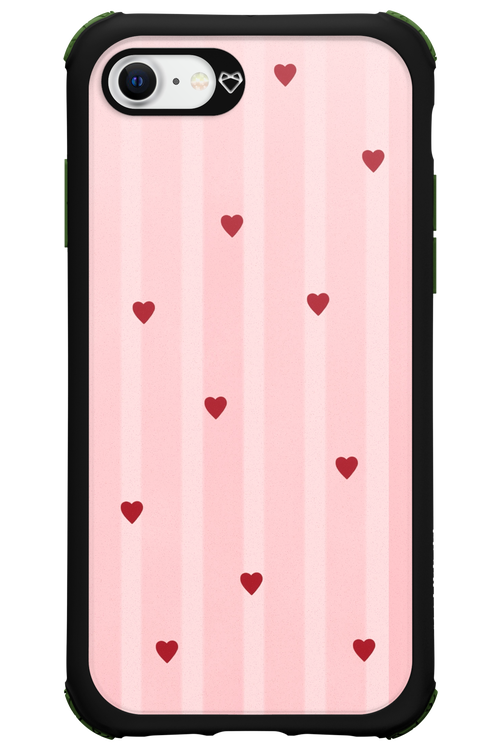 Red Little Hearts 2.0 - Apple iPhone 7