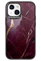 Burgundy Marble - Apple iPhone 13 Mini