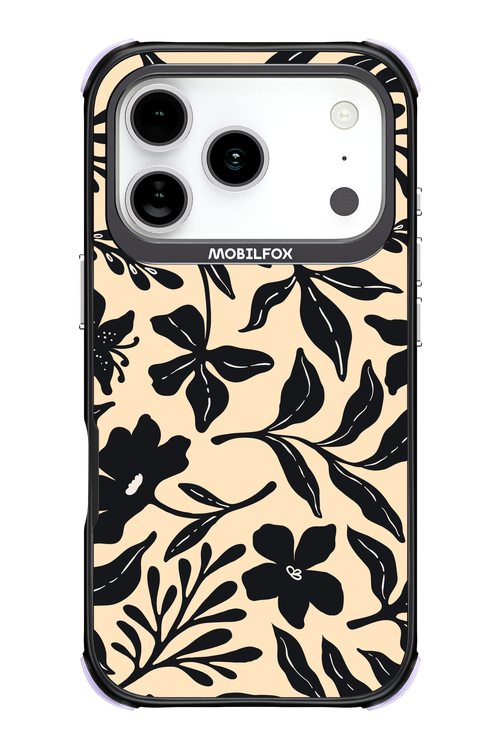 Black Flowers 2.0 - Apple iPhone 17 Pro