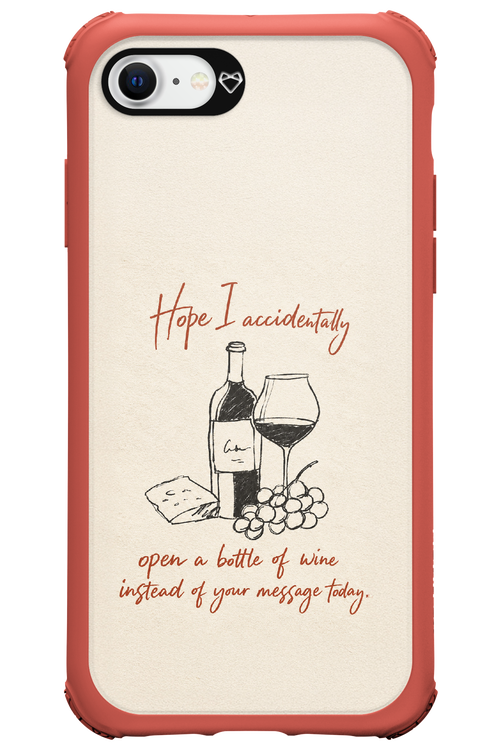 Bottle of wine 2.0 - Apple iPhone 8