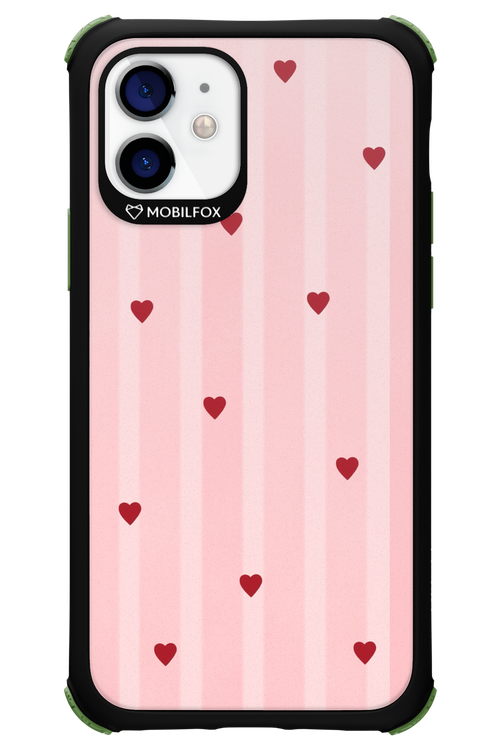 Red Little Hearts 2.0 - Apple iPhone 12