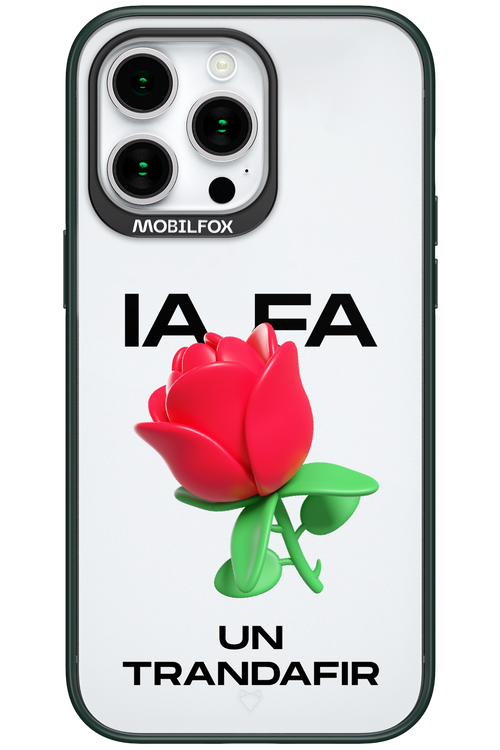 IA Rose Transparent - Apple iPhone 15 Pro Max