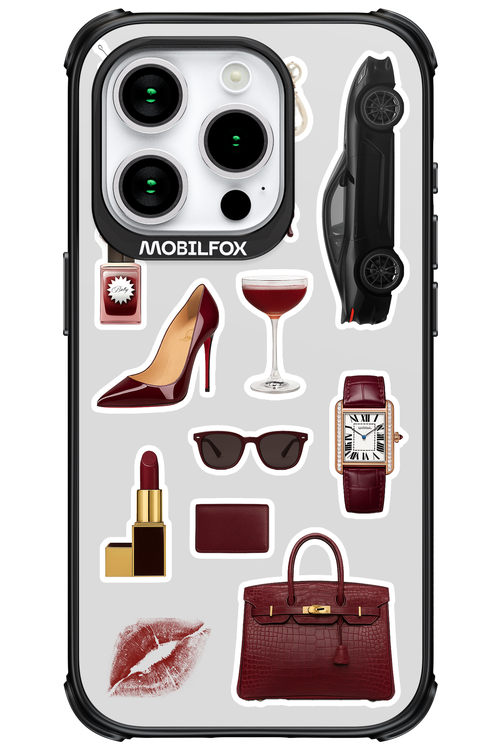 Classy Burgundy 2.0 - Apple iPhone 15 Pro