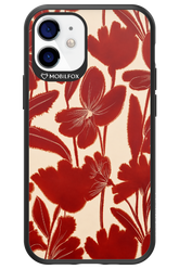 Burgundy Flowers 2.0 - Apple iPhone 12 Mini