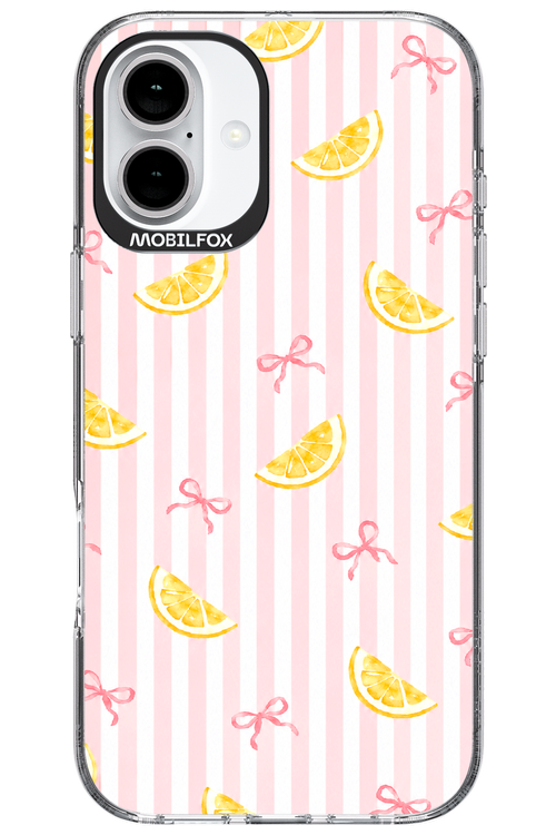 Bow with Lemon 2.0 - Apple iPhone 16 Plus