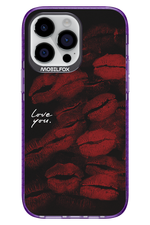 LOVE U BLACK 2.0 - Apple iPhone 14 Pro Max
