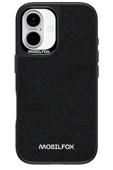 Logo White Leather 2.0 - Apple iPhone 16