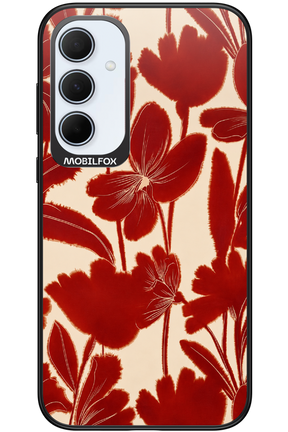 Burgundy Flowers 2.0 - Samsung Galaxy A35