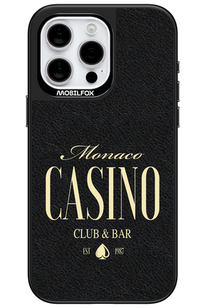 Casino Monaco Leather - Apple iPhone 15 Pro Max