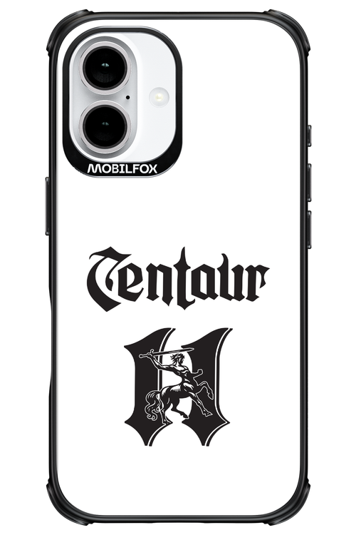 Centaur Logo White 2.0 - Apple iPhone 16