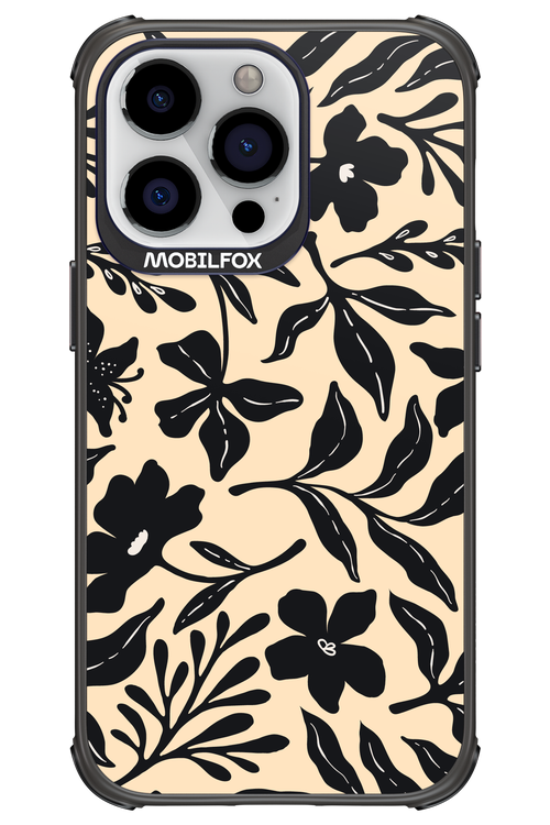 Black Flowers 2.0 - Apple iPhone 13 Pro