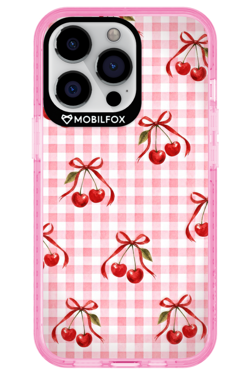 Pink Cherry Checked 2.0 - Apple iPhone 13 Pro