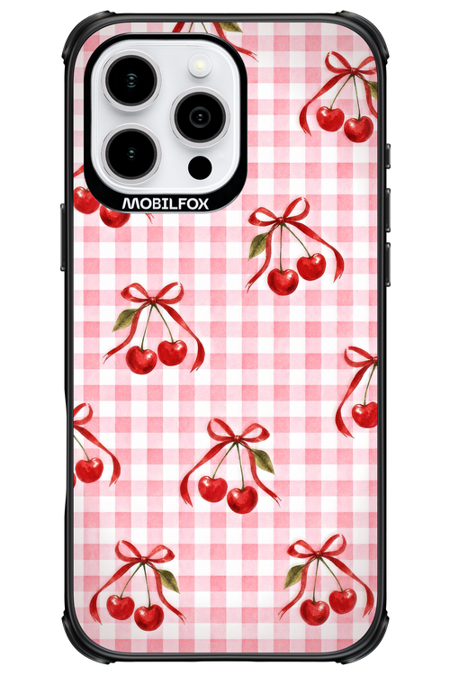 Pink Cherry Checked 2.0 - Apple iPhone 16 Pro Max
