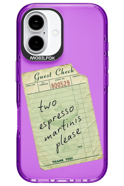 Espresso Martini 2.0 - Apple iPhone 16