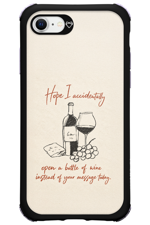 Bottle of wine 2.0 - Apple iPhone 8