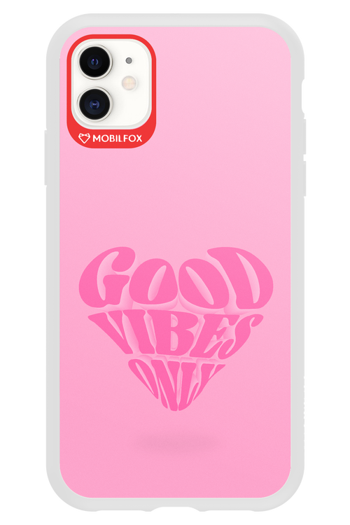 Good Vibes Heart - Apple iPhone 11