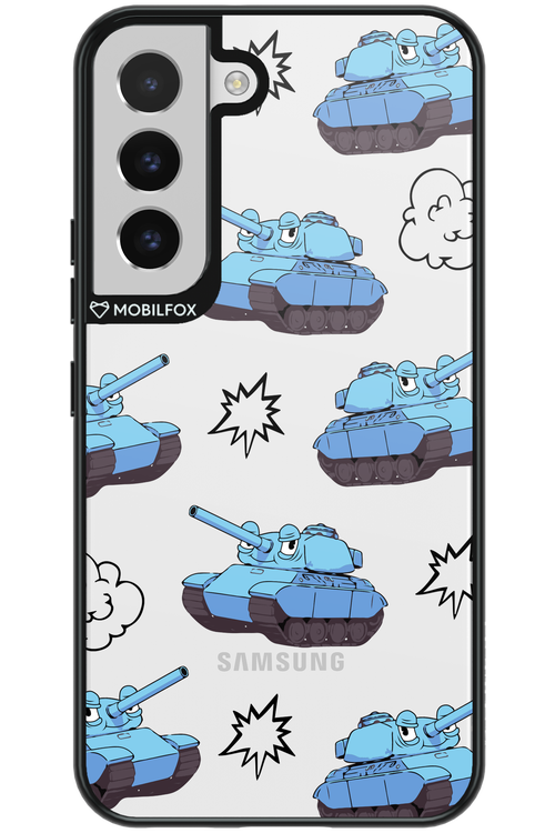 Tank Guy Transparent 2.0 - Samsung Galaxy S22