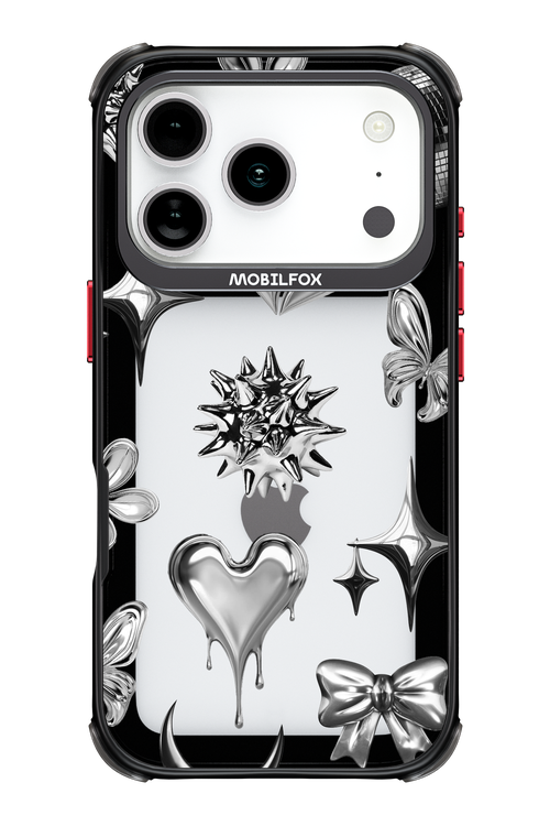 Silver Zone Transparent - Apple iPhone 17 Pro