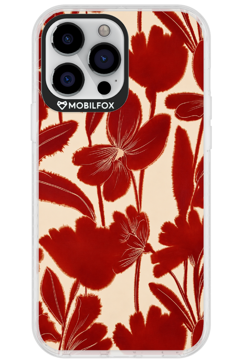 Burgundy Flowers 2.0 - Apple iPhone 13 Pro Max