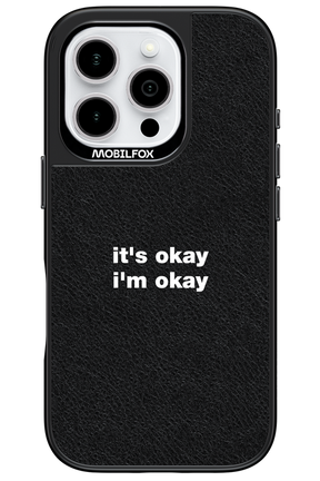 It_s Okay Leather - Apple iPhone 16 Pro