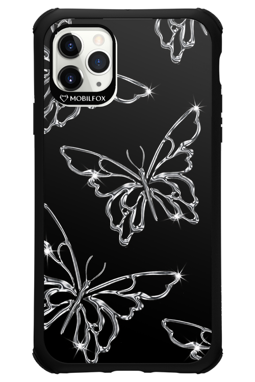 Silver Butterfly 2.0 - Apple iPhone 11 Pro Max