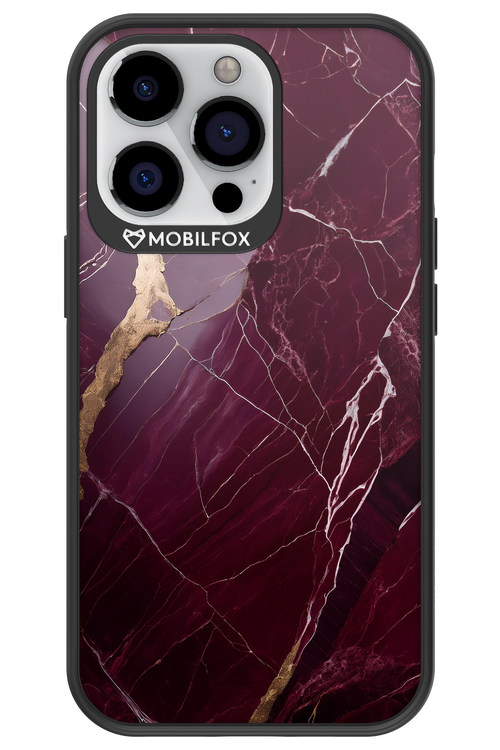 Burgundy Marble - Apple iPhone 13 Pro