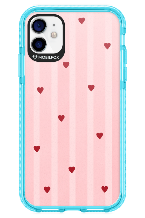 Red Little Hearts 2.0 - Apple iPhone 11
