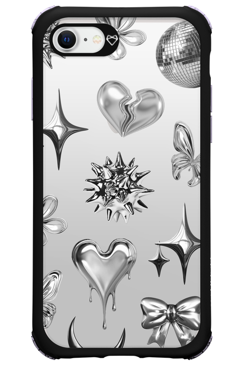 Silver Zone Transparent - Apple iPhone 7