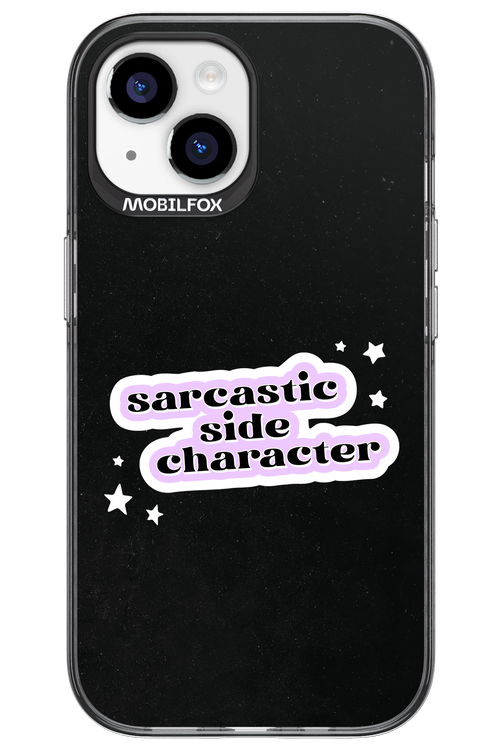 Sarcastic Black - Apple iPhone 15