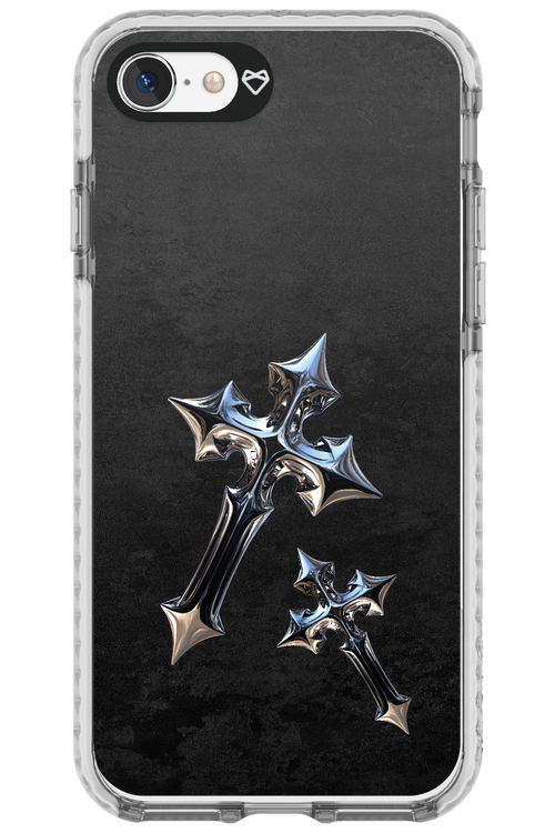 Chrome Crosses 2.0 - Apple iPhone 8