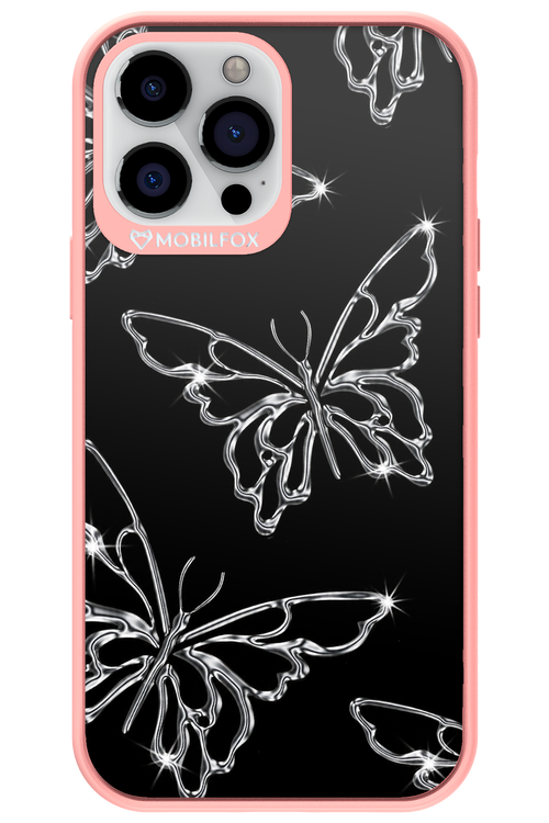 Silver Butterfly 2.0 - Apple iPhone 13 Pro Max