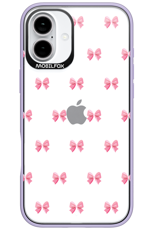 Pinky Bow 2.0 - Apple iPhone 16 Plus