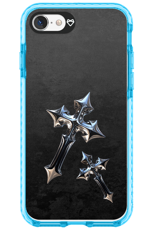 Chrome Crosses 2.0 - Apple iPhone SE 2022