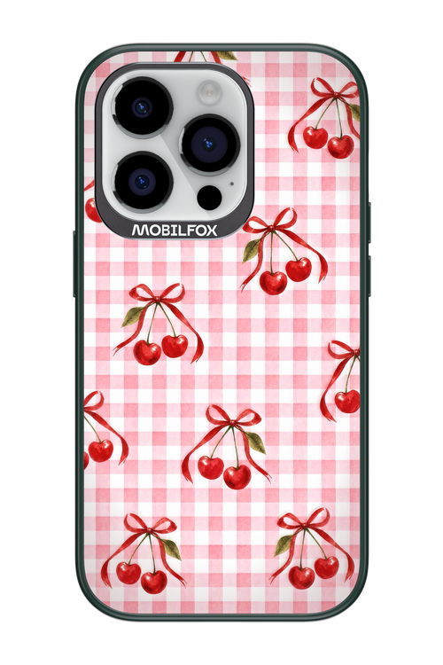 Pink Cherry Checked 2.0 - Apple iPhone 14 Pro