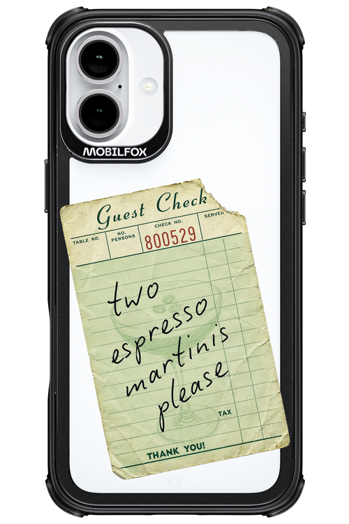 Espresso Martini 2.0 - Apple iPhone 16 Plus