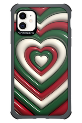 XMAS Hearts - Apple iPhone 11