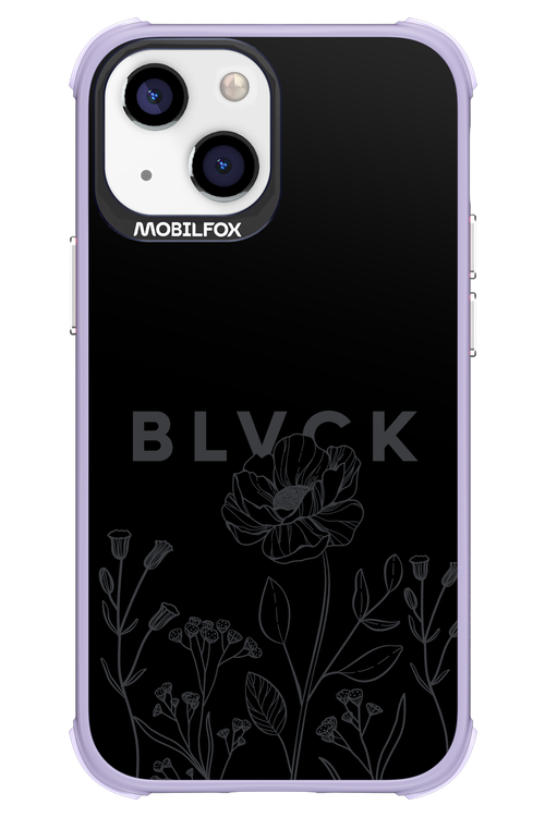 Black Flowers - Apple iPhone 13 Mini